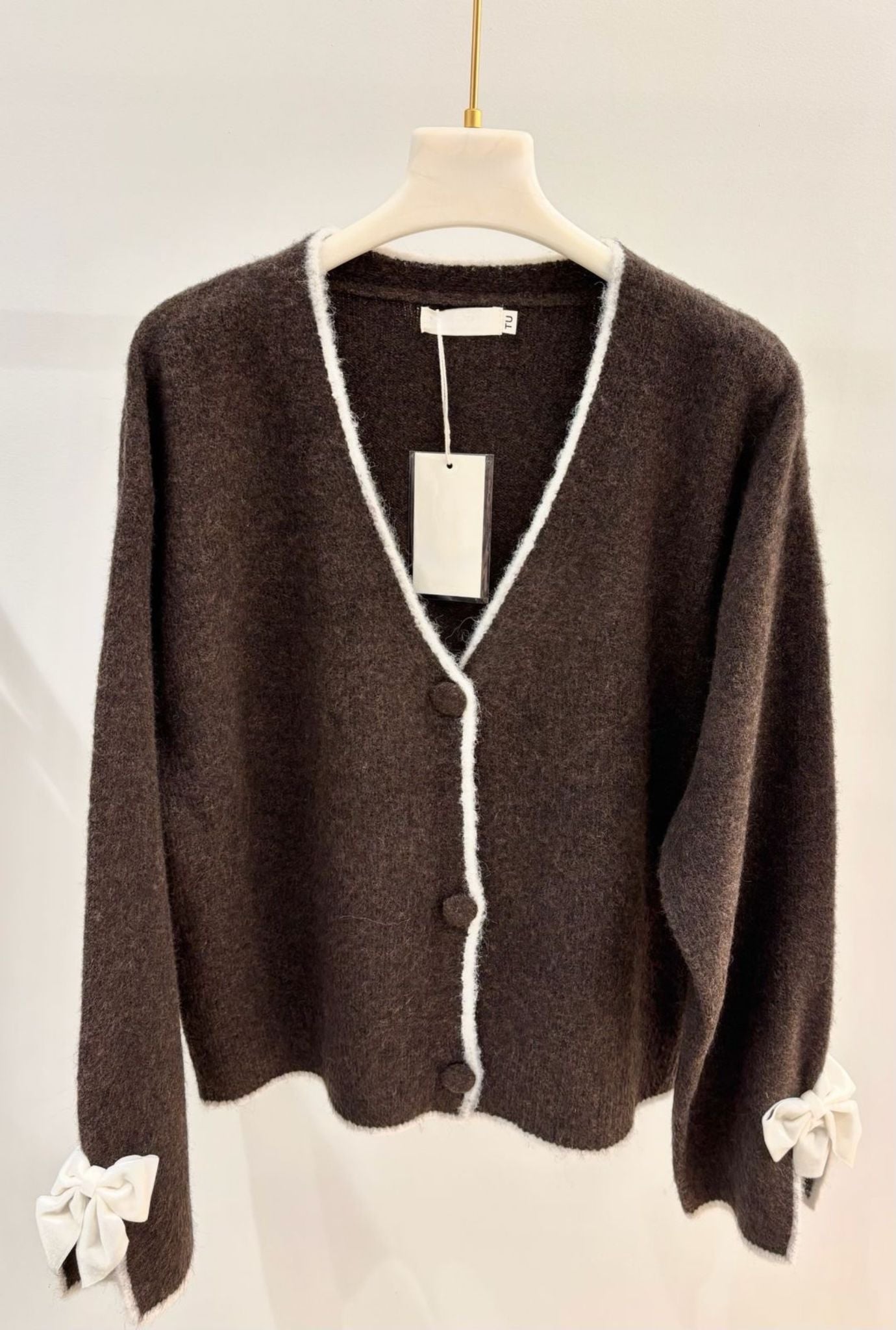 Cardigan a noeud